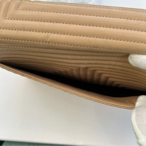 BALLY Shoulder Bag Handbag Leather Beige Crossbody Bag - Picture 13 of 16